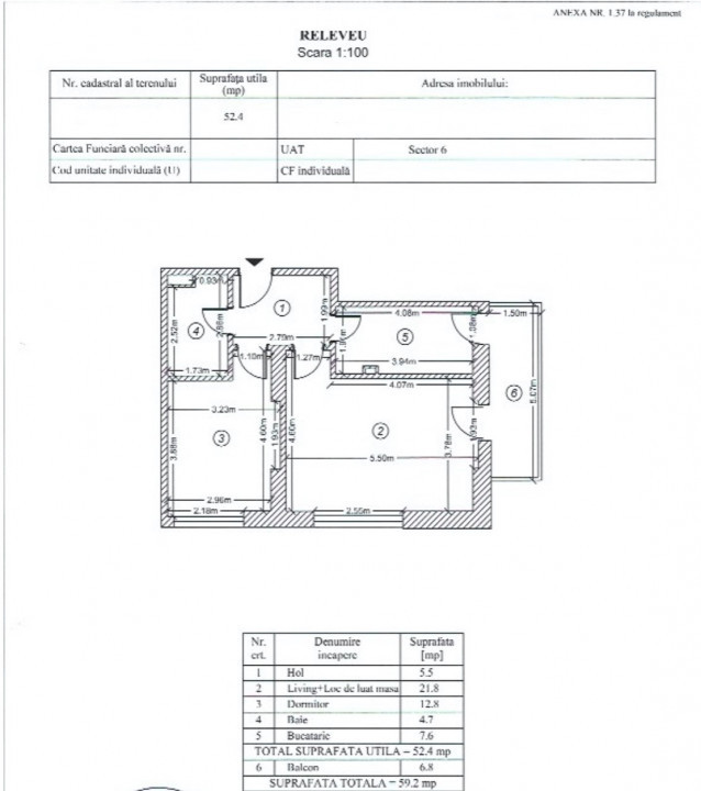 Vanzare apartament 2 camere, Grozavesti