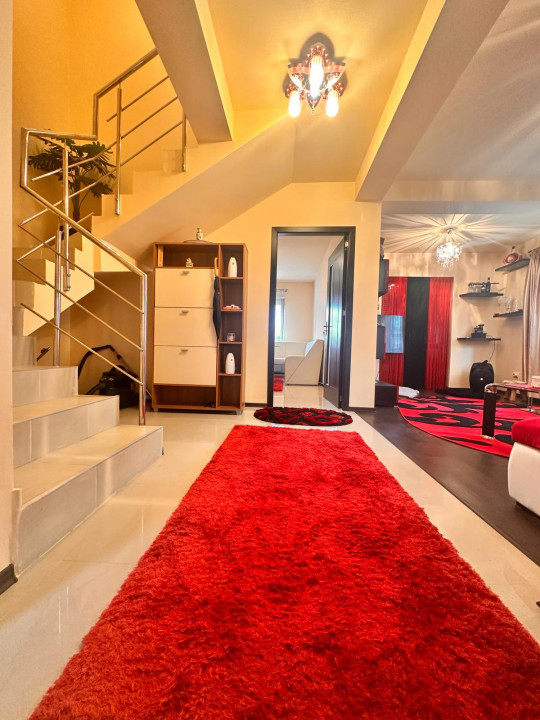 Vila duplex, 4 camere mobilate si utilate, SABRI PARK Berceni, 115 mp