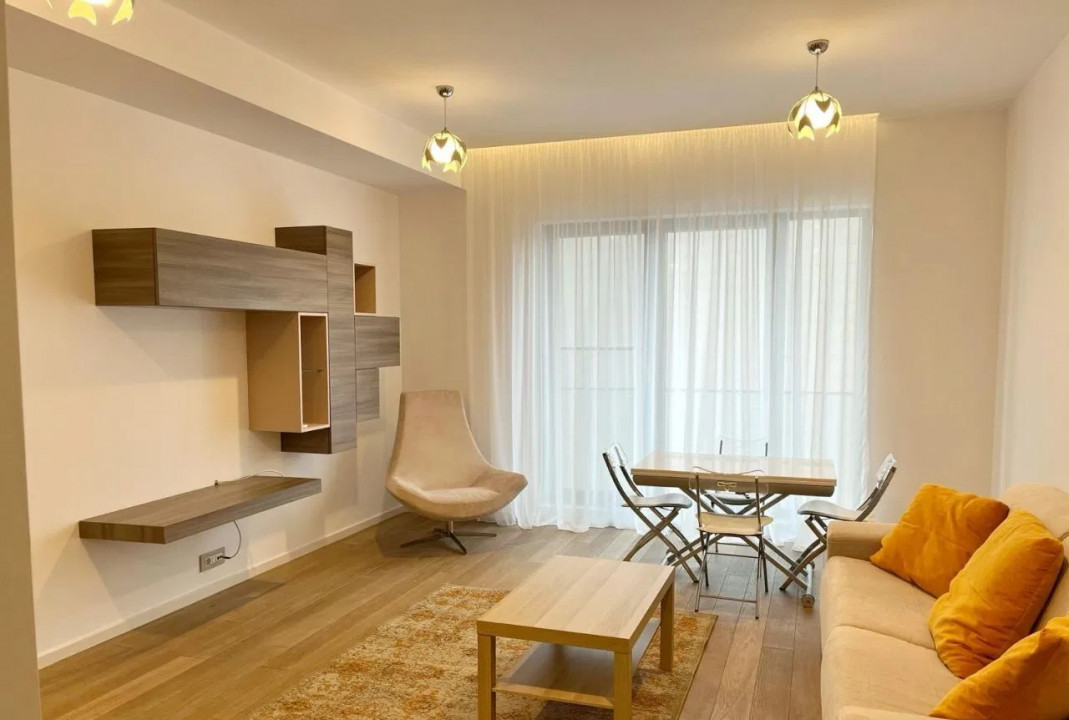 Apartament 2 camere,ONE FLOREASCA LAKE, 57 mp, incalzire in pardoseala