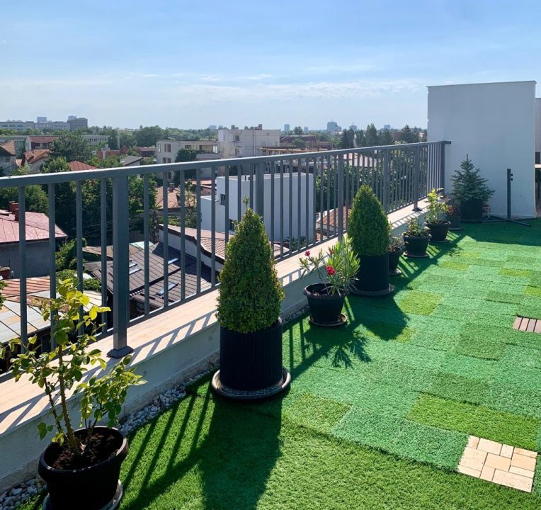 Penthouse,DOMENII, 195 mp, terasa cu barbeque si home cinema, an 2019