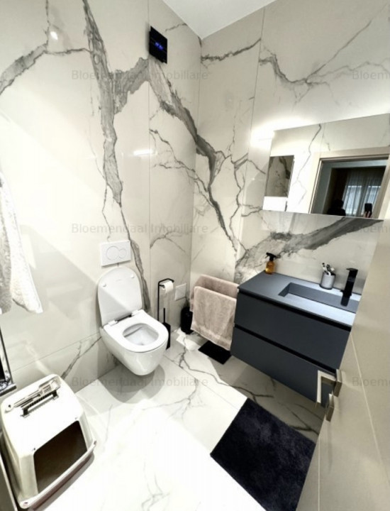 Apartament 3 camere, NORDULUI, terasa de 46 mp, loc de parcare subteran