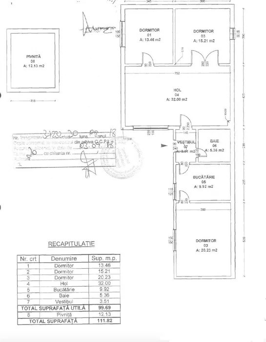 Casa cu 4 camere, COTROCENI, 111 mp