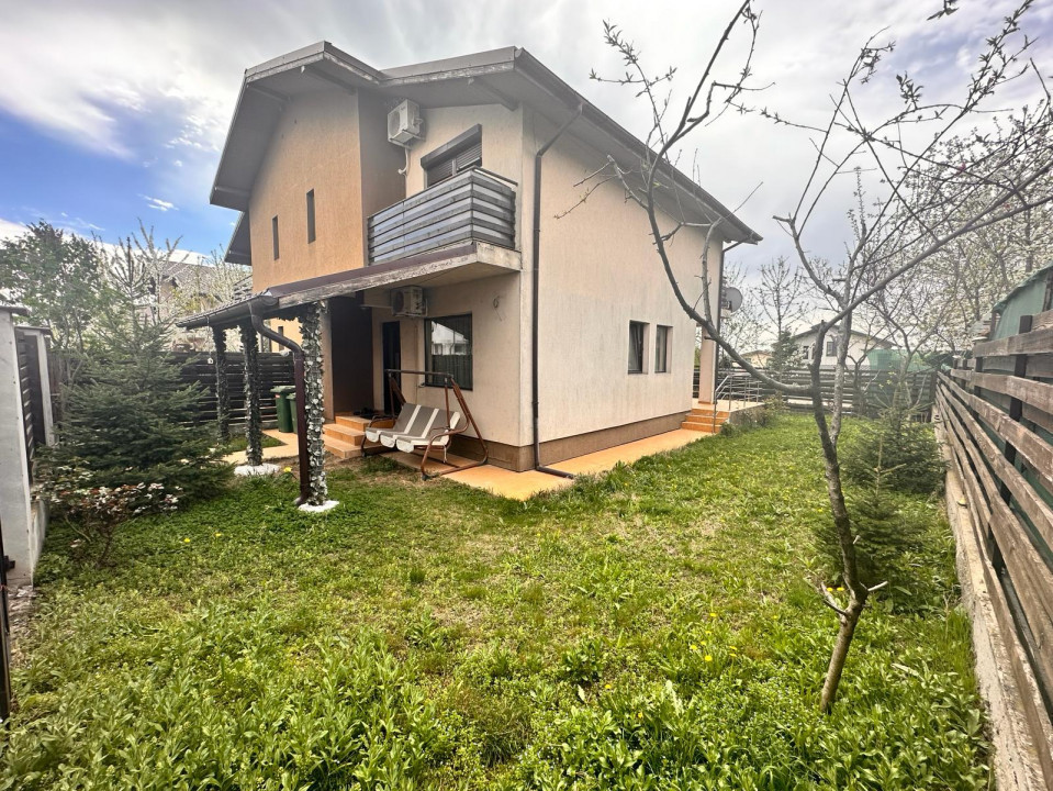 Vila duplex, 4 camere mobilate si utilate, SABRI PARK Berceni, 115 mp