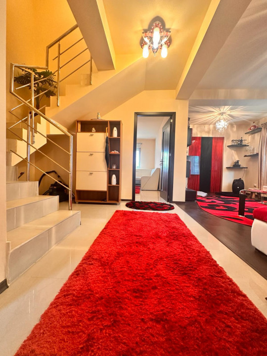 Vila duplex, 4 camere mobilate si utilate, SABRI PARK Berceni, 115 mp