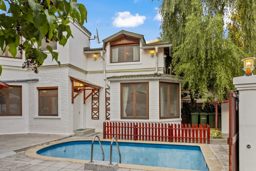 Herastrau - Cartier Francez | Vila 6 Camere | Piscina | Parcare | Centrala