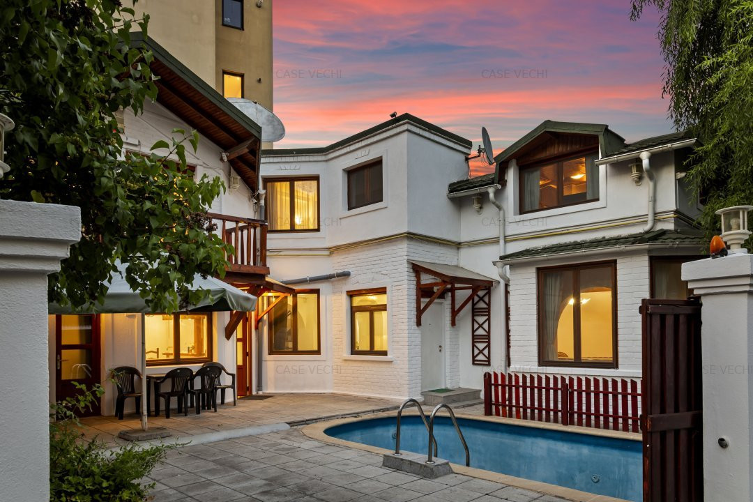 Herastrau - Cartier Francez | Vila 6 Camere | Piscina | Parcare | Centrala