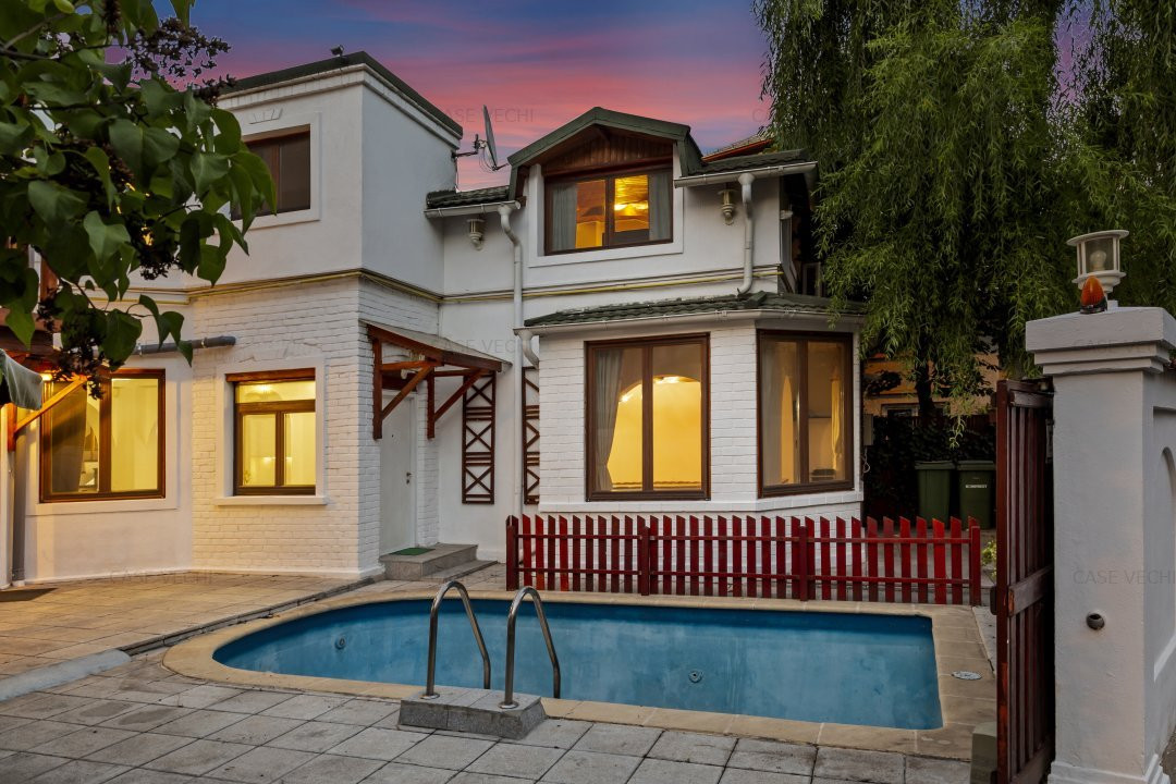 Herastrau - Cartier Francez | Vila 6 Camere | Piscina | Parcare | Centrala