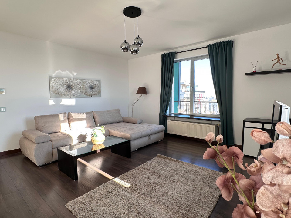 Apartament 2 camere Asmita Gardens, parcare subterana, view panoramic