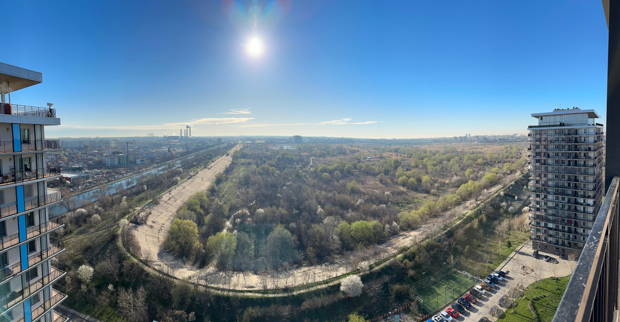 Apartament 2 camere Asmita Gardens, parcare subterana, view panoramic