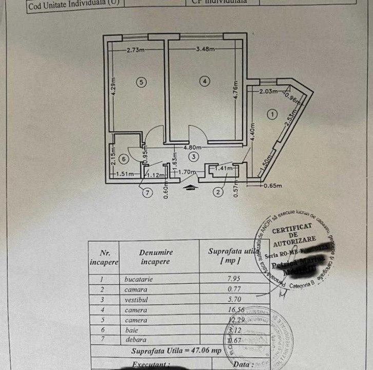Apartament 2 camere Titan