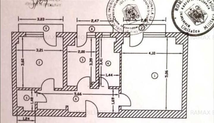 Apartament cu 2 camere pe Bulevardul Decebal 