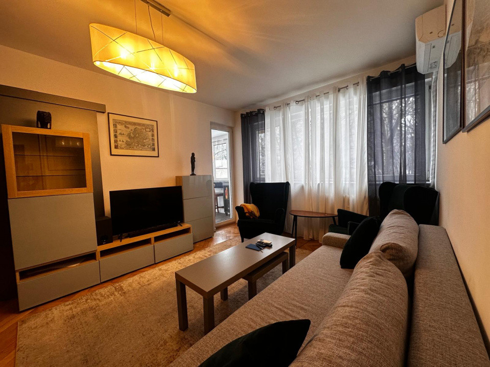 Apartament 2 camere premium, prima închiriere, mobilat modern, metrou Bazilescu
