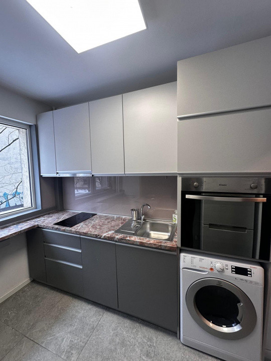Apartament 2 camere premium, prima închiriere, mobilat modern, metrou Bazilescu