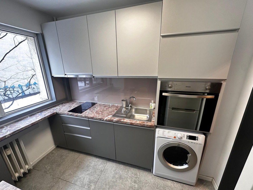 Apartament 2 camere premium, prima închiriere, mobilat modern, metrou Bazilescu