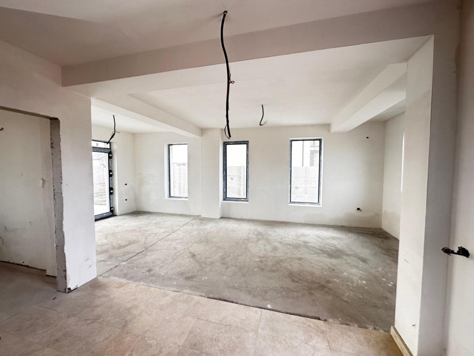 Vila individuală, 4 camere, 3 bai, teren 440 mp, Comuna Berceni