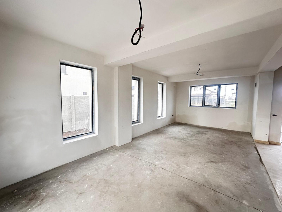 Vila individuală, 4 camere, 3 bai, teren 440 mp, Comuna Berceni