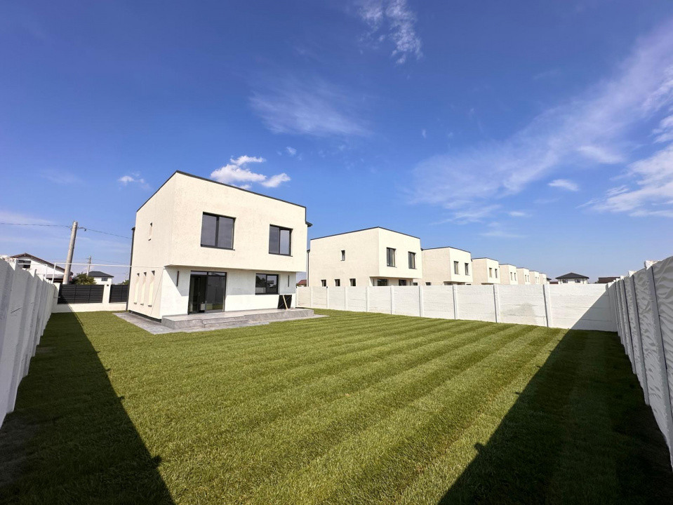 CASĂ INDIVIDUALĂ NOUĂ | 4 Camere | Teren 440 mp | Finisaje Premium